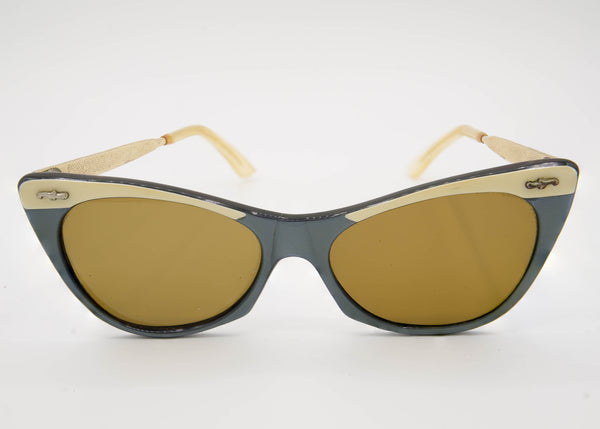 Vintage 50's Cat-eye Suns with Layered Acetate
