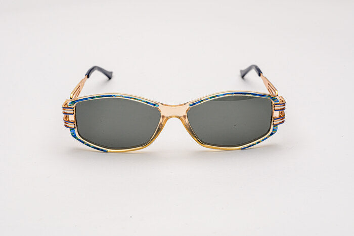Vintage 90's Cazal Suns with Stone