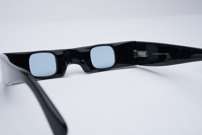 Vintage Alain Mikli STA 01-05 Black Marble with Stones 80's