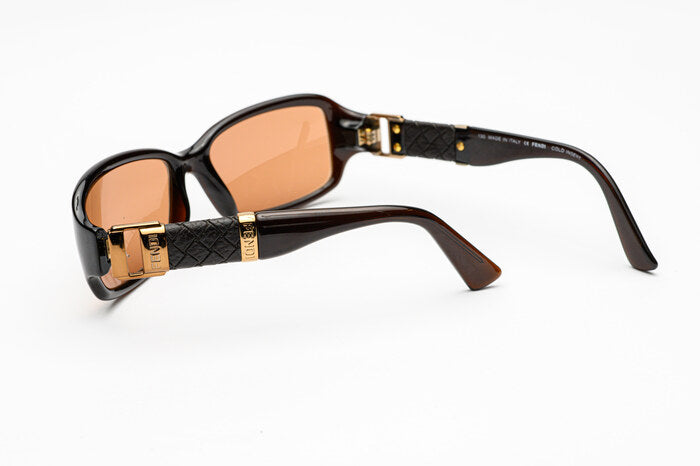 Vintage FENDI FS446 Black Wraps 2009