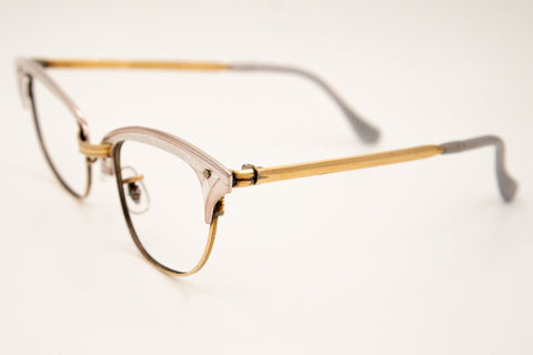 Vintage 60's Gold+Silver Cateye