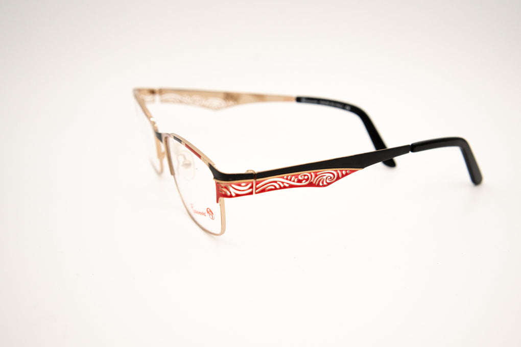 Cassanova Red+Black Metal Rectangle