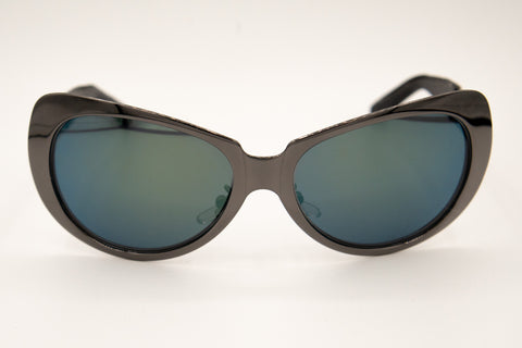 Versace Metal+Leather Oversize Suns