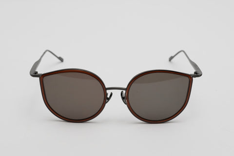 Courregges Brown+Gunmetal Wire Suns