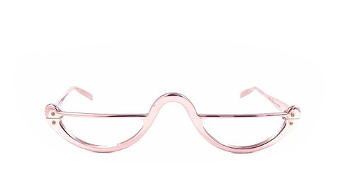 funky vintage glasses pink gold